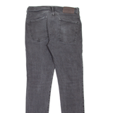 TIMBERLAND Mens Jeans Grey Slim Straight W32 L34