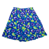 SK WEAR Womens Casual Shorts Blue Floral XXS W24
