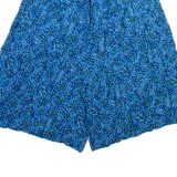CASABLANCA Womens Casual Shorts Blue Spotted XXS W24