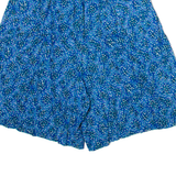 CASABLANCA Womens Casual Shorts Blue Spotted XXS W24