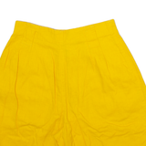 RAFAELLA Womens Casual Shorts Yellow XS W26