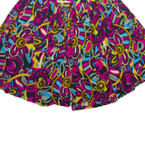 SECRET INGREDIENT Womens Casual Shorts Pink Relaxed Floral XXS W24