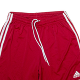 ADIDAS Mens Casual Shorts Red XS W26