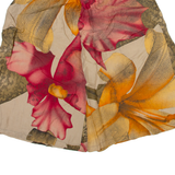 MISS BRITT Womens Casual Shorts Beige Relaxed Floral XXS W24
