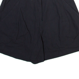 Womens Casual Shorts Black Relaxed S W28