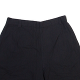 Womens Casual Shorts Black Relaxed S W28