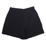 Womens Casual Shorts Black Relaxed S W28