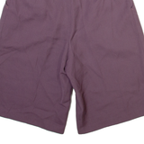 MAD PANTS Womens Casual Shorts Purple S W28