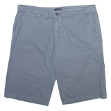 PIERRE CARDIN Mens Casual Shorts Grey Relaxed XL W38