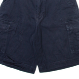 CAPRICIO SPORTS Mens Cargo Shorts Blue XXS W24