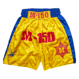 FBT Mens Sports Shorts Yellow Relaxed L W26