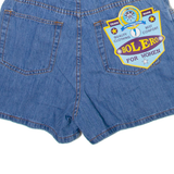 BOLERO Womens Denim Shorts Blue XS W26