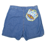 BOLERO Womens Denim Shorts Black S W28