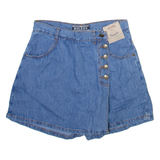 BOLERO Mens Denim Shorts Black XS W26