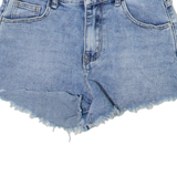 Womens Denim Shorts Blue XXS W24