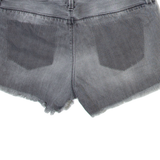 TOMMY HILFIGER Womens Denim Shorts Grey M W30