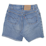 LEVI'S Womens Denim Shorts Blue XS W26