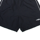 UMBRO Mens Sports Shorts Black M W24
