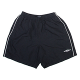 UMBRO Mens Sports Shorts Black M W24