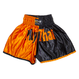 EVO FITNESS Mens Sports Shorts Orange Colourblock M W22