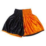 EVO FITNESS Mens Sports Shorts Orange Colourblock M W22