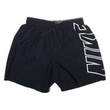 NIKE Mens Sports Shorts Black Relaxed S W24