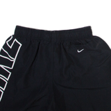 NIKE Mens Sports Shorts Black Relaxed S W24