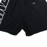 NIKE Mens Sports Shorts Black Relaxed S W24