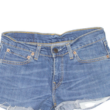 LEVI'S 544 89 Womens Denim Shorts Blue S W28