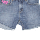 LEVI'S 527 Womens Denim Shorts Blue S W28