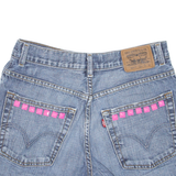 LEVI'S 527 Womens Denim Shorts Blue S W28