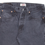 LEVI'S 501 Womens Denim Shorts Black M W32