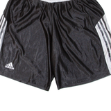 ADIDAS Mens Sports Shorts Black Relaxed L W30