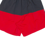 NIKE Mesh Lining Mens Swimming Shorts Red Relaxed XL W30