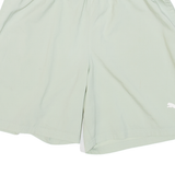 PUMA Mens Sports Shorts Green Relaxed M W30