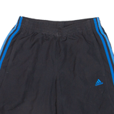 ADIDAS Mens Sports Shorts Black Relaxed S W29