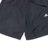 ADIDAS Mesh Lining Mens Swimming Shorts Black Relaxed M W30