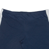 NIKE Womens Sports Shorts Blue Relaxed L W40