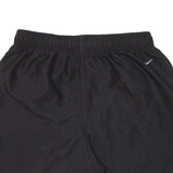 NIKE Mesh Lining Mens Sports Shorts Black Relaxed S W26