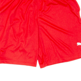 PUMA Mens Sports Shorts Red Relaxed M W28