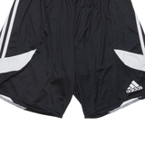 ADIDAS Mens Sports Shorts Black Relaxed S W23