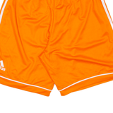ADIDAS Mens Sports Shorts Orange Relaxed S W24