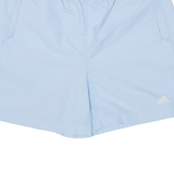 ADIDAS Womens Sports Shorts Blue Relaxed UK 10 W31