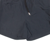 KANGOL Mesh Lining Mens Swimming Shorts Black Relaxed M W30