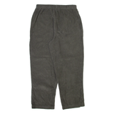 JENO NEUMAN Womens Corduroy Trousers Grey Relaxed Tapered W28 L25