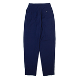 CASSIDY Womens Trousers Blue Relaxed Tapered Wool W24 L30