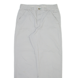 TOMMY HILFIGER Mens Trousers Grey Regular Straight W34 L32