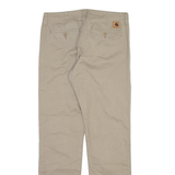 CARHARTT Mens Trousers Beige Slim Straight W31 L32