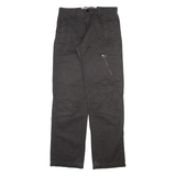 COTTONFIELD Mens Trousers Grey Loose Straight W30 L33