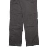 COTTONFIELD Mens Trousers Grey Loose Straight W30 L33